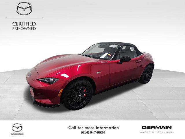 used 2024 Mazda MX-5 Miata car, priced at $31,371