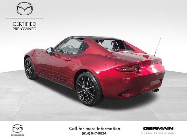 used 2024 Mazda MX-5 Miata RF car, priced at $35,531