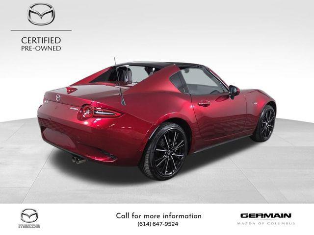 used 2024 Mazda MX-5 Miata RF car, priced at $35,531