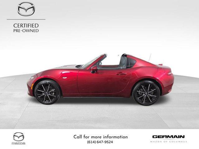 used 2024 Mazda MX-5 Miata RF car, priced at $35,531
