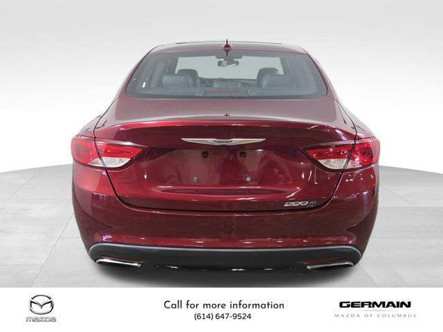 used 2015 Chrysler 200 car, priced at $11,128