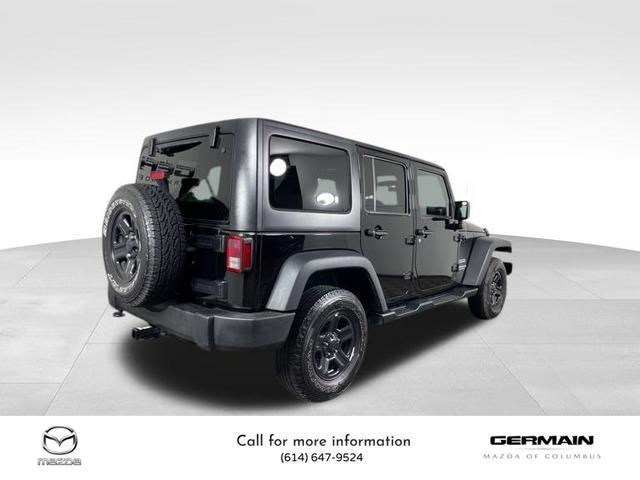 used 2017 Jeep Wrangler Unlimited car, priced at $21,542