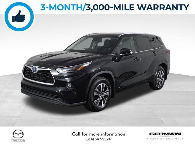 used 2022 Toyota Highlander Hybrid car, priced at $36,546