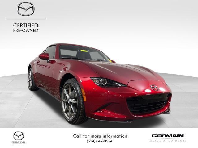used 2023 Mazda MX-5 Miata RF car, priced at $33,680