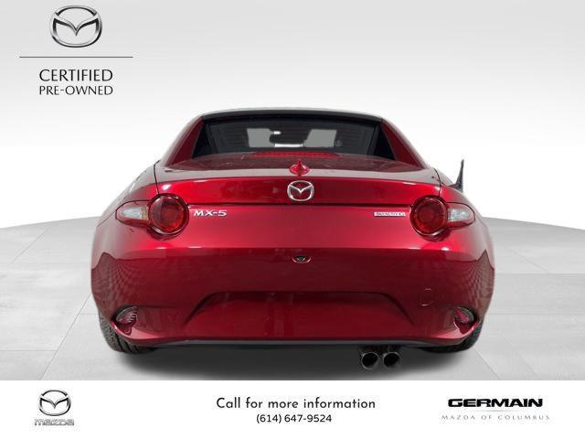 used 2023 Mazda MX-5 Miata RF car, priced at $33,680