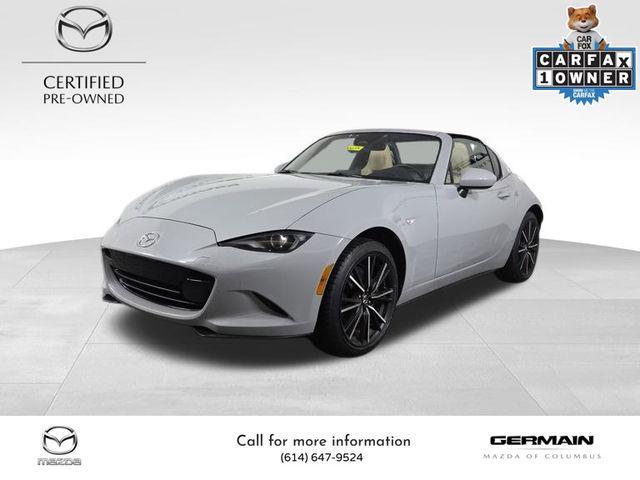used 2024 Mazda MX-5 Miata RF car, priced at $32,677