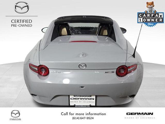 used 2024 Mazda MX-5 Miata RF car, priced at $32,677