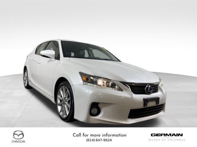 used 2012 Lexus CT 200h car, priced at $10,783