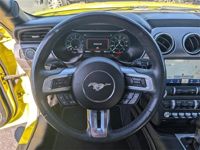 used 2021 Ford Mustang car, priced at $41,995