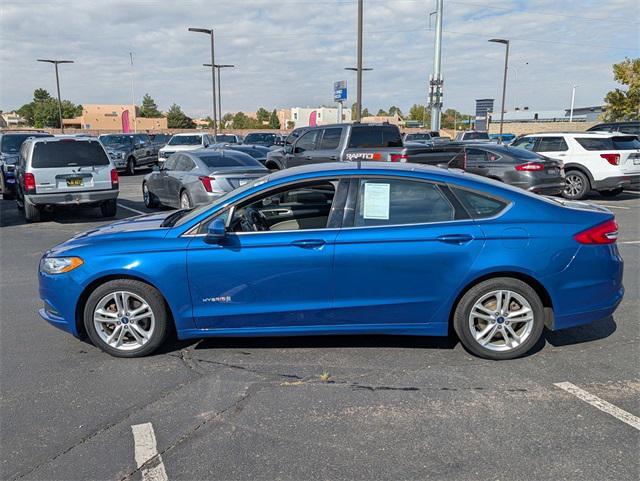 used 2018 Ford Fusion Hybrid car, priced at $16,908