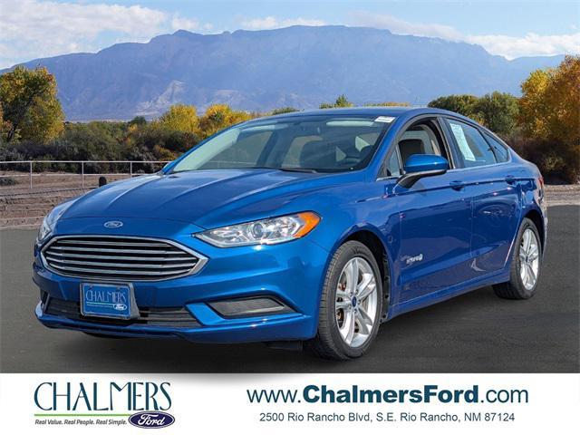 used 2018 Ford Fusion Hybrid car, priced at $16,908