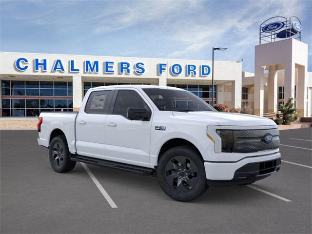 new 2025 Ford F-150 Lightning car, priced at $73,595
