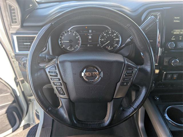 used 2021 Nissan Titan car, priced at $44,995