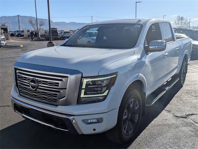 used 2021 Nissan Titan car, priced at $44,995