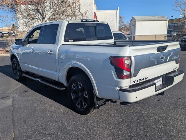 used 2021 Nissan Titan car, priced at $44,995