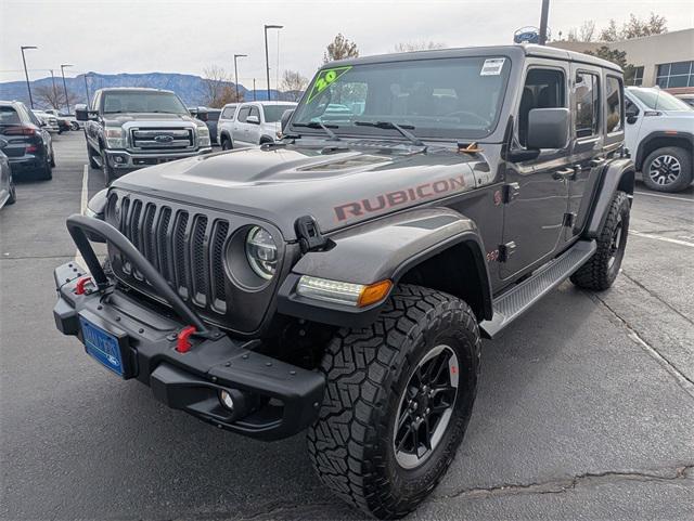 used 2020 Jeep Wrangler Unlimited car, priced at $34,600