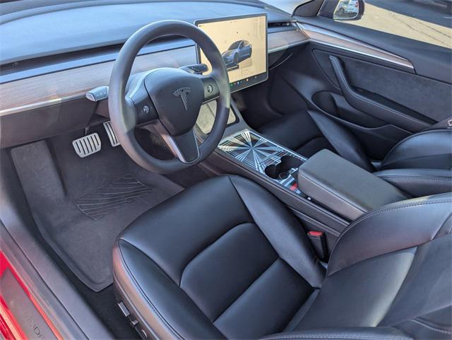 used 2023 Tesla Model 3 car, priced at $35,363