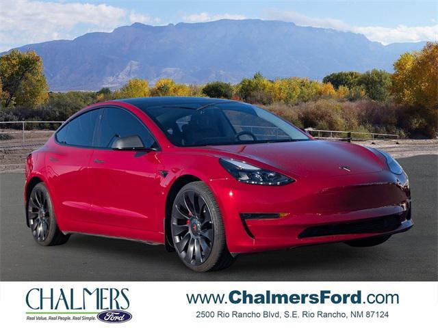 used 2023 Tesla Model 3 car, priced at $35,363