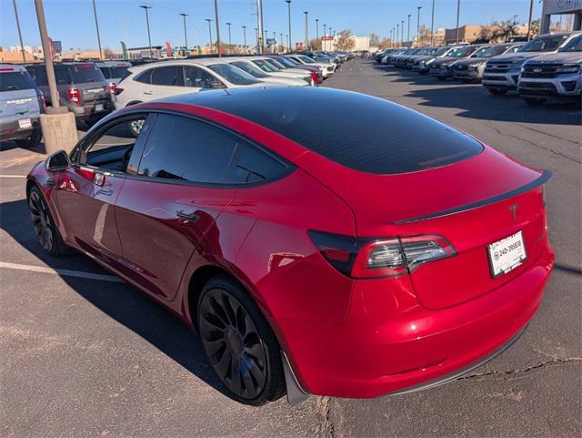 used 2023 Tesla Model 3 car, priced at $35,363