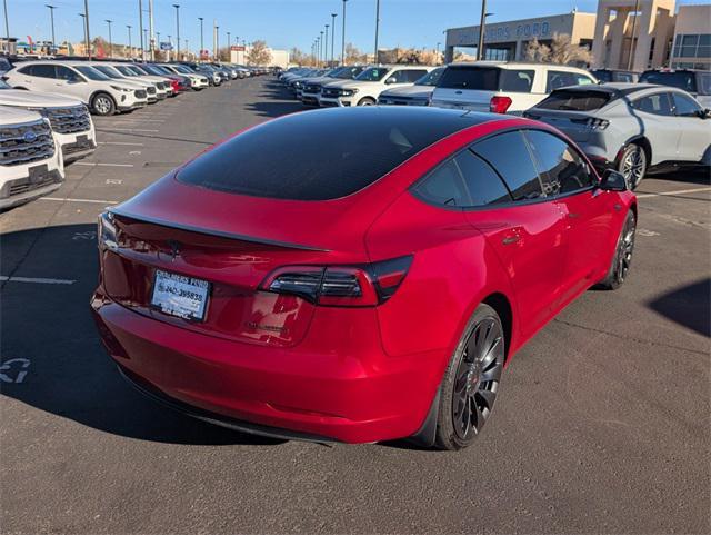 used 2023 Tesla Model 3 car, priced at $35,363