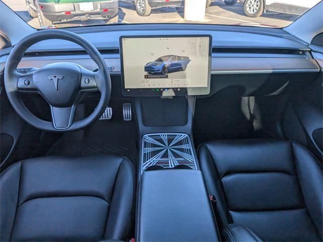 used 2023 Tesla Model 3 car, priced at $35,363