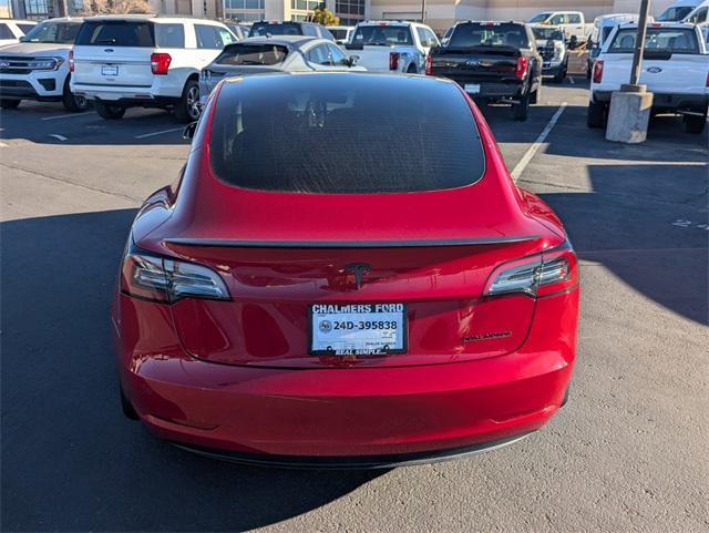 used 2023 Tesla Model 3 car, priced at $35,363