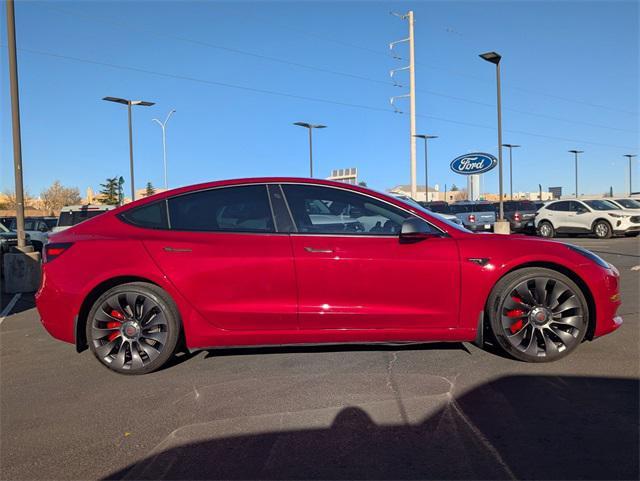 used 2023 Tesla Model 3 car, priced at $35,363