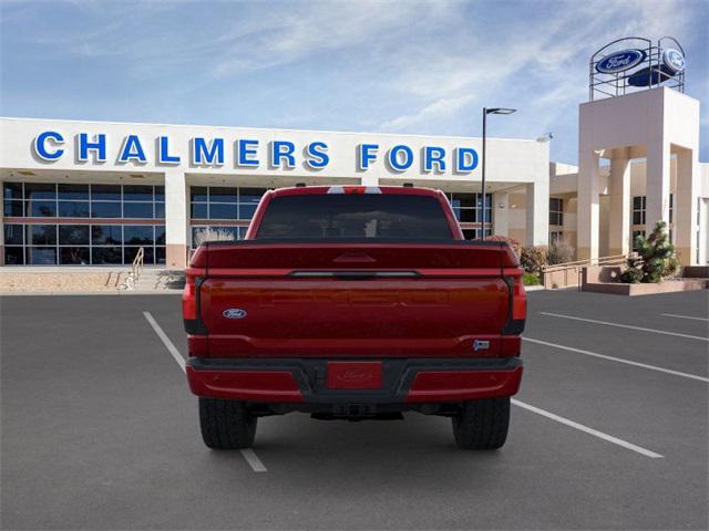 new 2025 Ford F-150 Lightning car, priced at $75,992