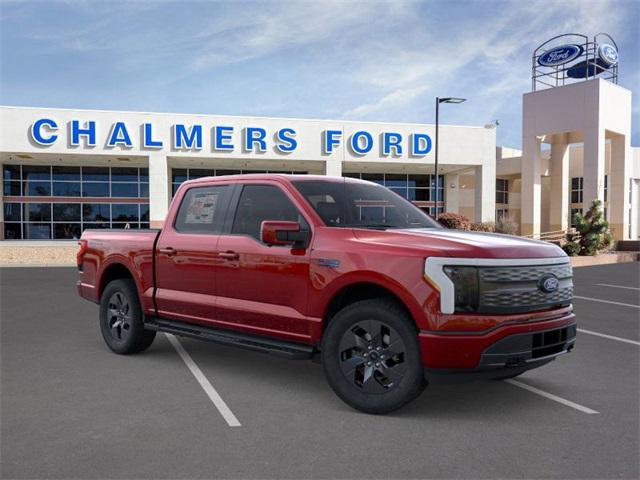 new 2025 Ford F-150 Lightning car, priced at $75,992