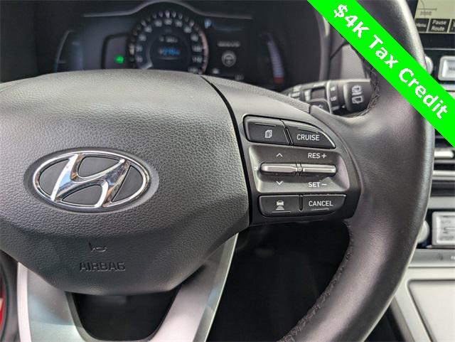 used 2021 Hyundai Kona EV car, priced at $22,610