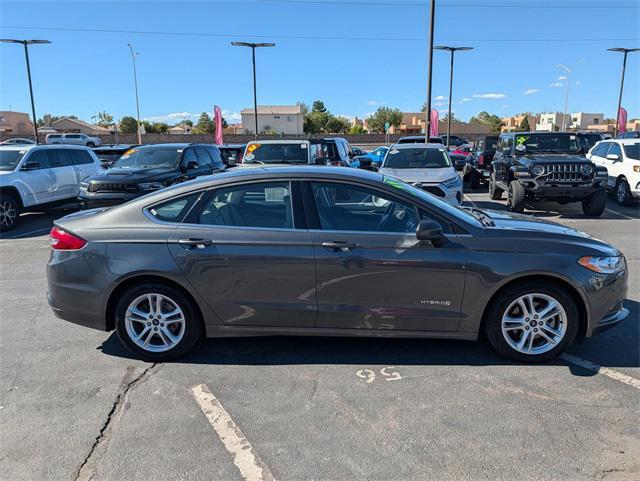 used 2018 Ford Fusion Hybrid car, priced at $17,985