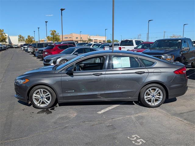 used 2018 Ford Fusion Hybrid car, priced at $17,985