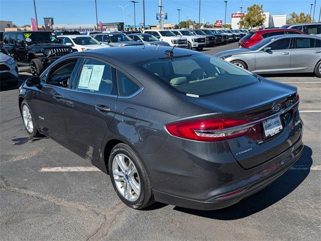 used 2018 Ford Fusion Hybrid car, priced at $17,985