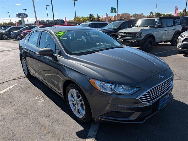 used 2018 Ford Fusion Hybrid car, priced at $17,985