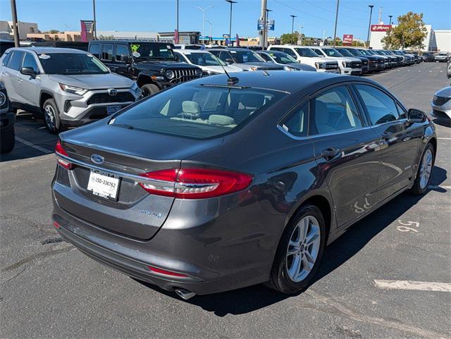 used 2018 Ford Fusion Hybrid car, priced at $17,985