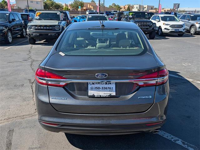 used 2018 Ford Fusion Hybrid car, priced at $17,985