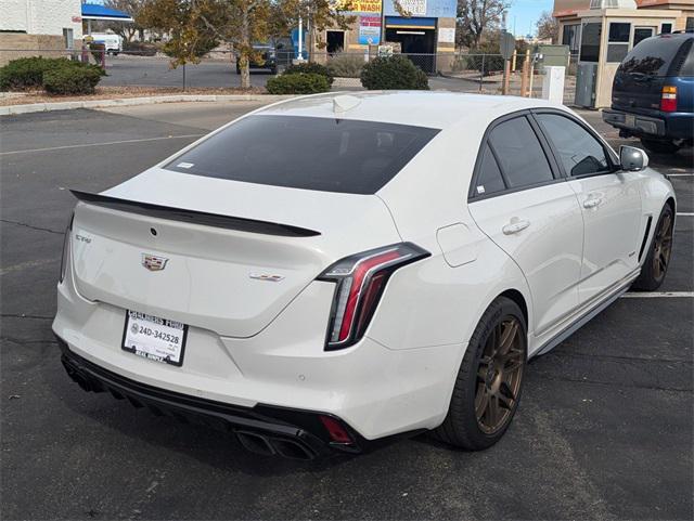 used 2022 Cadillac CT4-V car, priced at $61,795