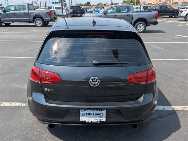 used 2016 Volkswagen Golf GTI car, priced at $18,989