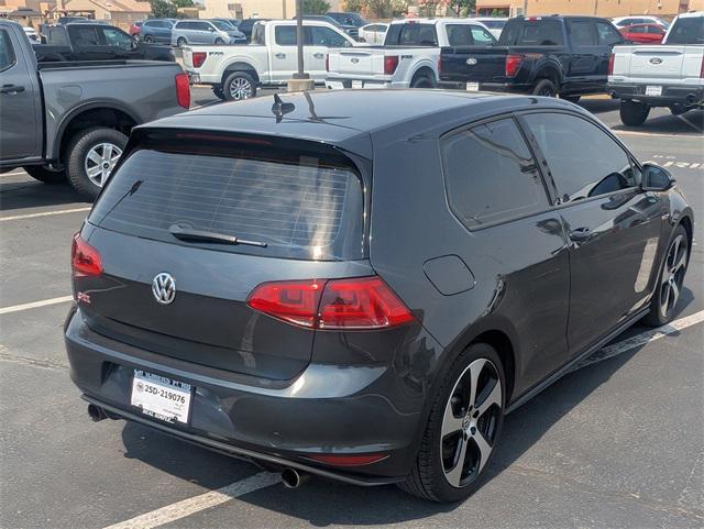 used 2016 Volkswagen Golf GTI car, priced at $18,989