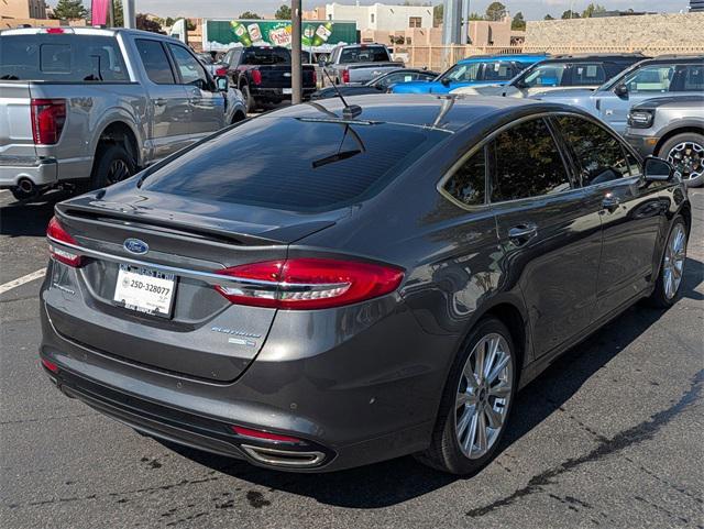 used 2017 Ford Fusion car, priced at $15,995