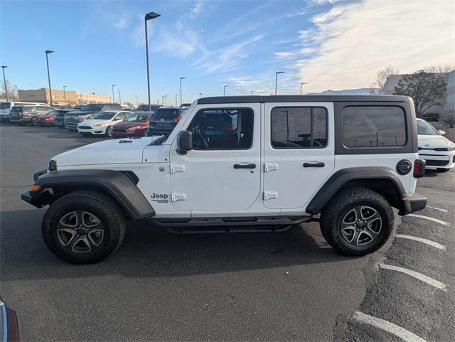 used 2020 Jeep Wrangler Unlimited car, priced at $30,069