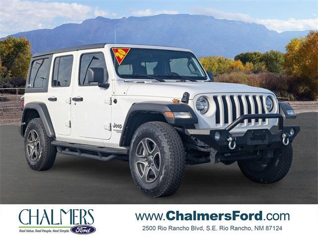 used 2020 Jeep Wrangler Unlimited car, priced at $30,069