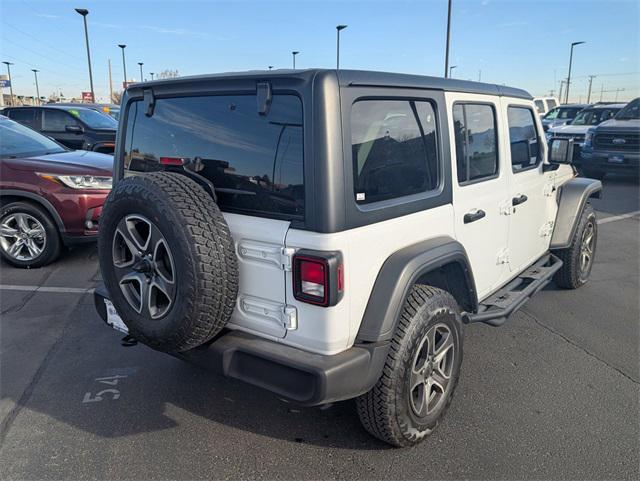 used 2020 Jeep Wrangler Unlimited car, priced at $30,069