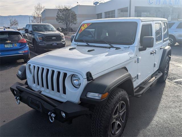 used 2020 Jeep Wrangler Unlimited car, priced at $30,069