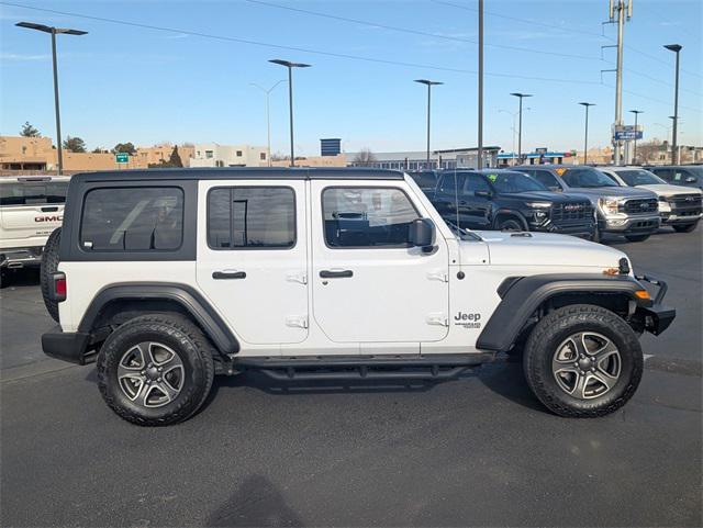 used 2020 Jeep Wrangler Unlimited car, priced at $30,069