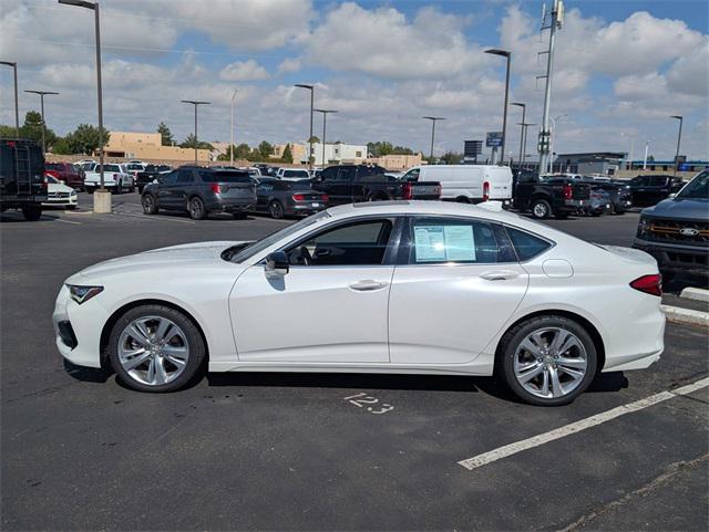used 2022 Acura TLX car, priced at $36,222