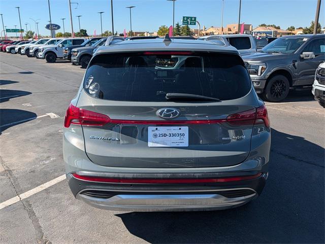 used 2023 Hyundai SANTA FE HEV car, priced at $27,237