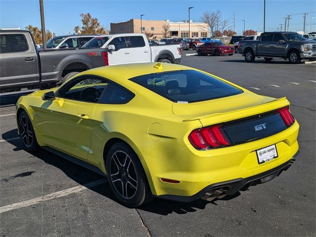 used 2021 Ford Mustang car, priced at $36,999