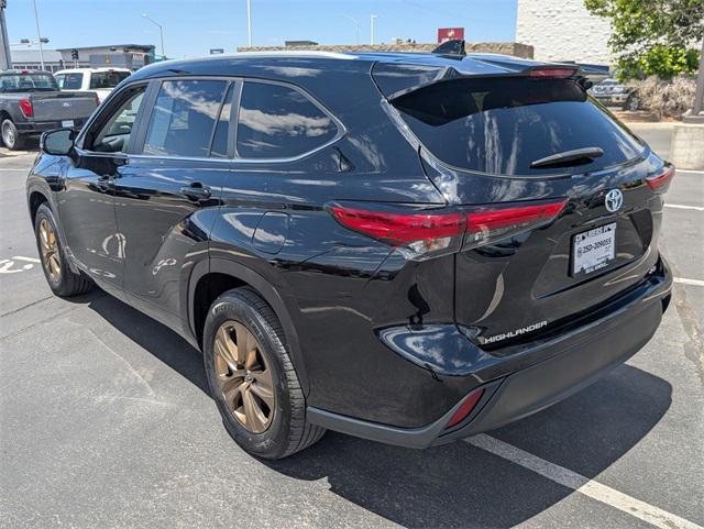 used 2023 Toyota Highlander Hybrid car, priced at $46,995