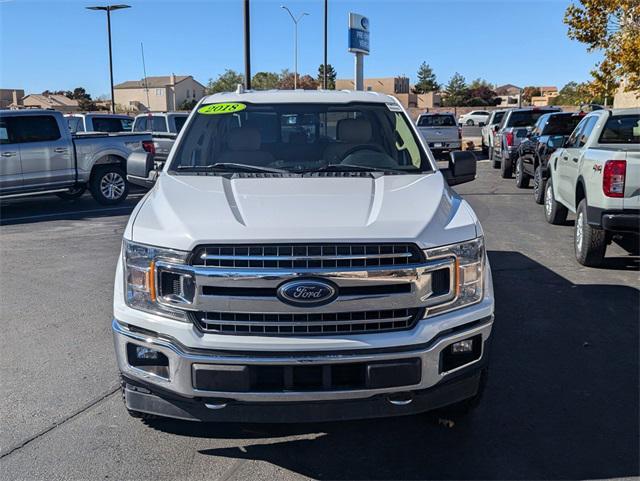 used 2018 Ford F-150 car, priced at $27,803